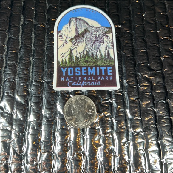Yosemite Park Outdoor Adventure Journey Wander Traveler Explore Sticker - Picture 5 of 11